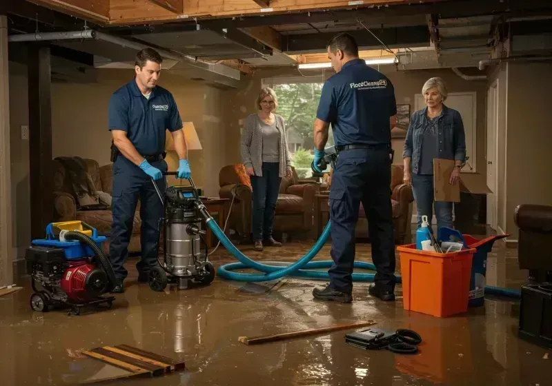 Basement Water Extraction and Removal Techniques process in West Terre Haute, IN