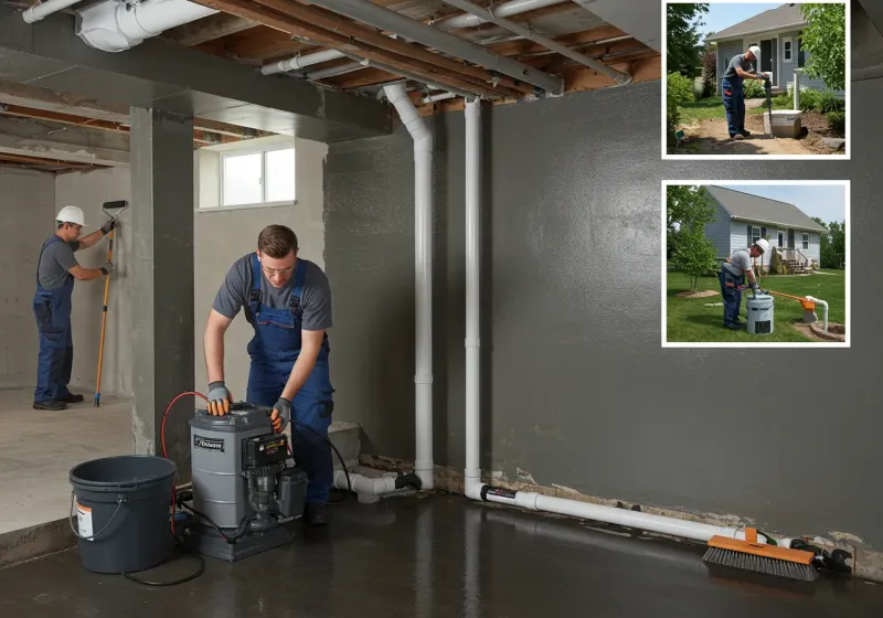 Basement Waterproofing and Flood Prevention process in West Terre Haute, IN